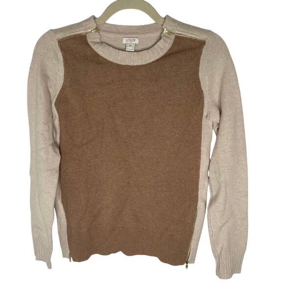 J. Crew Neutral Cream Sweater Womens size xsmall - Picture 1 of 5